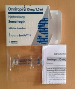 köpa Omnitrope Somatropin 15 mg 45iu i sverige